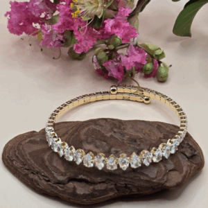 BRACELETE ZIRCÔNIA COM GOTAS